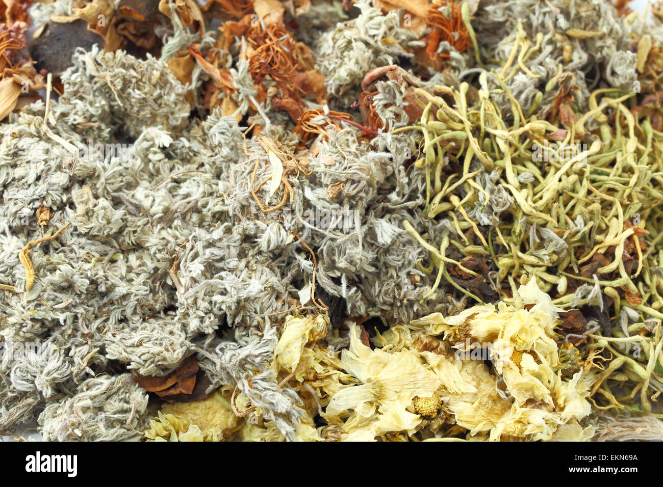 Chinese herbal tea ingredients Stock Photo Alamy