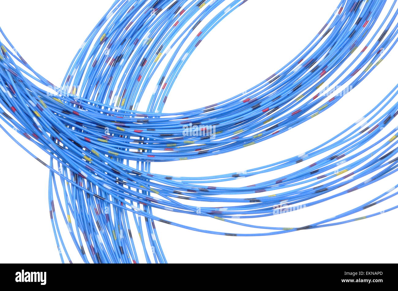 Cables of telecommunication network Stock Photo - Alamy