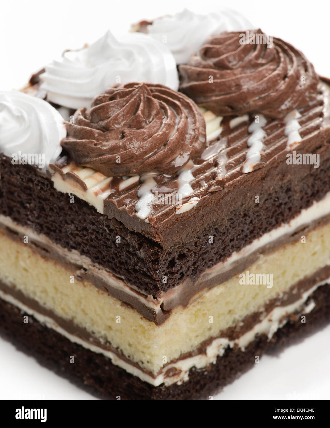 Close up chocolate layer hi-res stock photography and images - Alamy