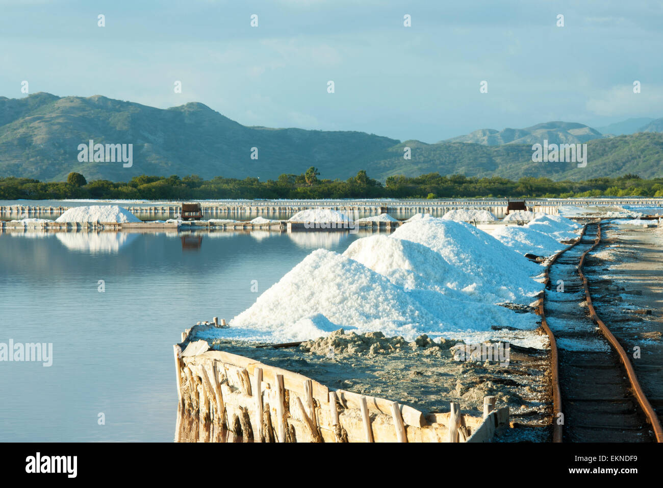 Las Salinas Bani Dominican Republic Pink Stock Photo 1375315721