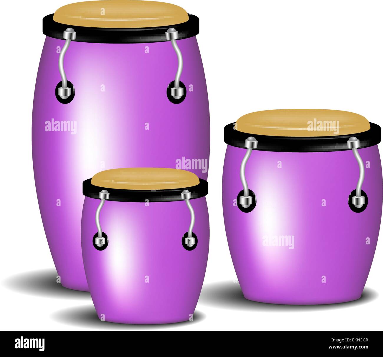 Congas band in purple design with shadow Stock Vector Image & Art Alamy