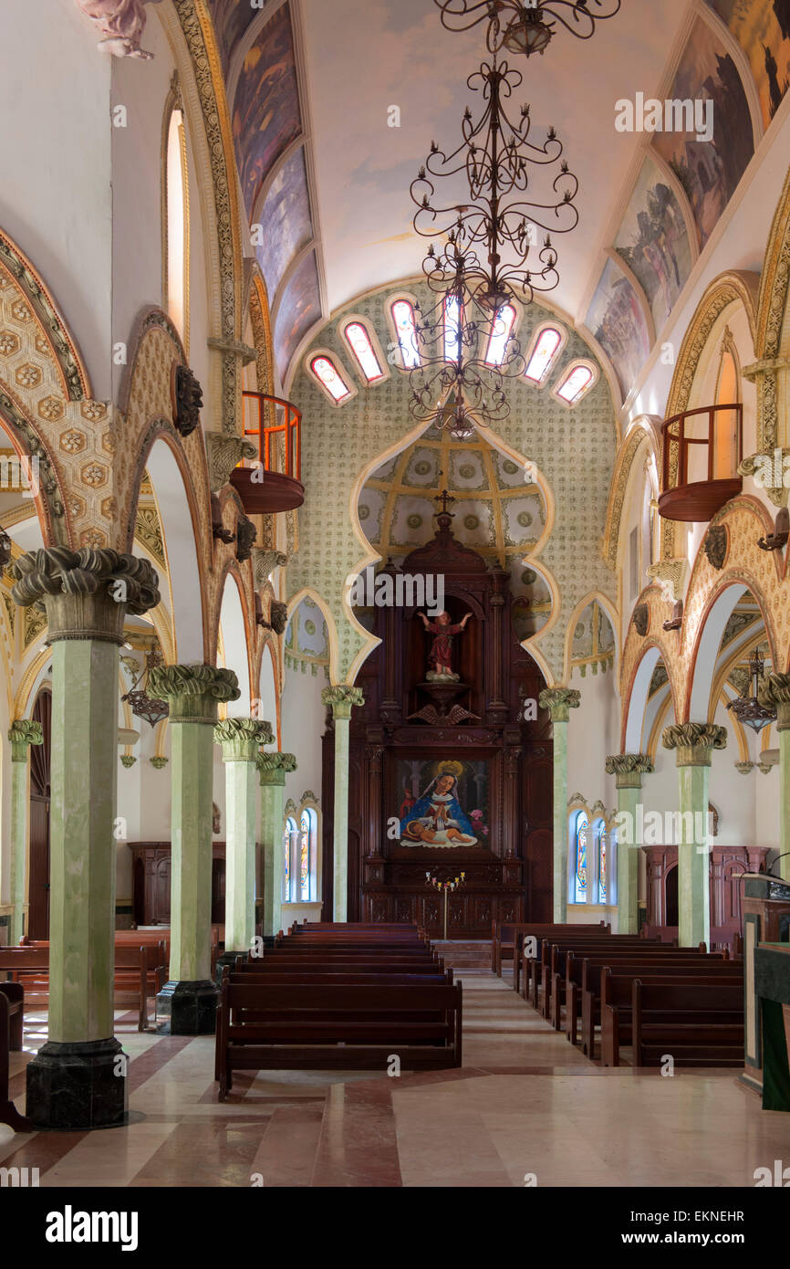 Dominikanische Republik, Südwesten, San Juan de la Maguana, Kathedrale San Juan Bautista Stock Photo