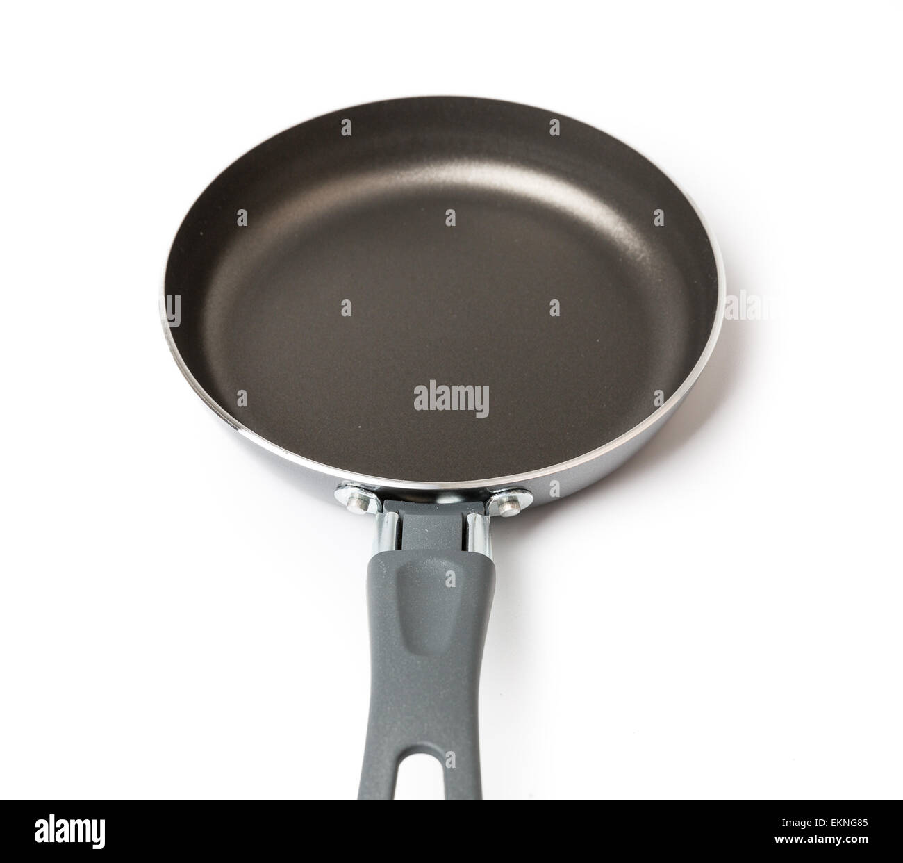 New Frying pan isolated on white Stock Photo Alamy