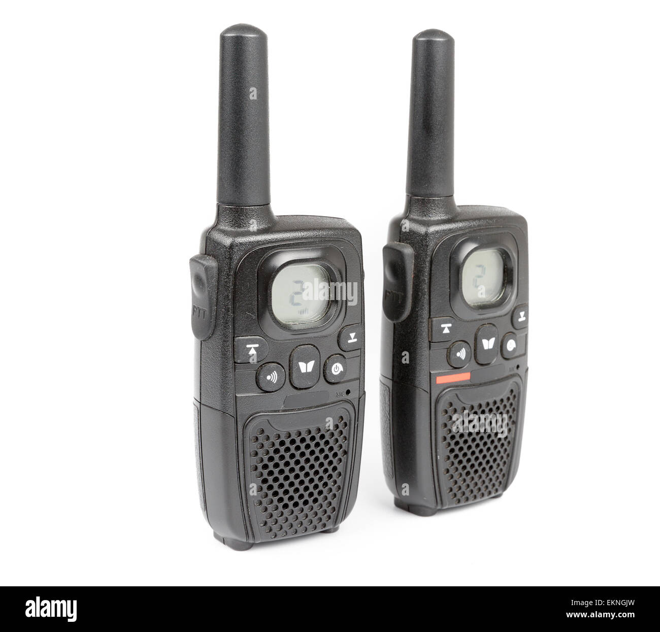 Black Personal Radio isolated on white Stock Photo Alamy