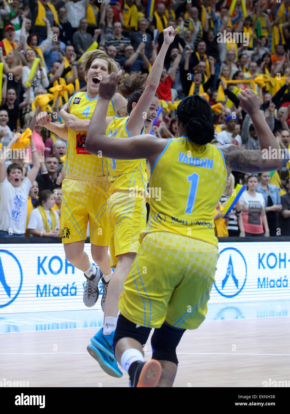 European Women's Basketball League, final match USK Praha vs