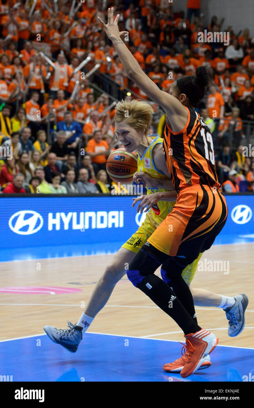 European Women's Basketball League, final match USK Praha vs