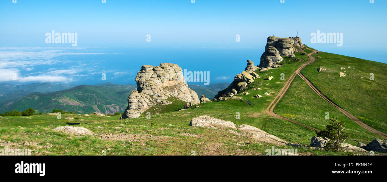 Beautiful mountain panorama hi-res stock photography and images - Alamy