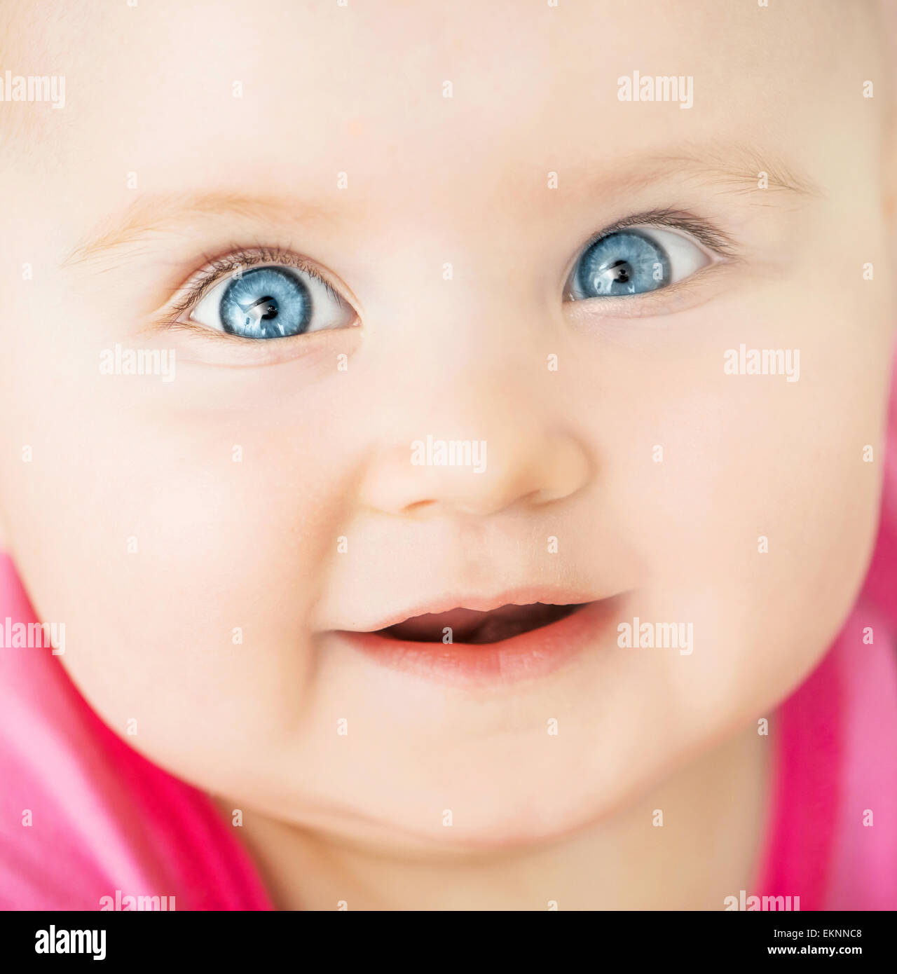 closeup portrait of beautiful baby Stock Photo - Alamy