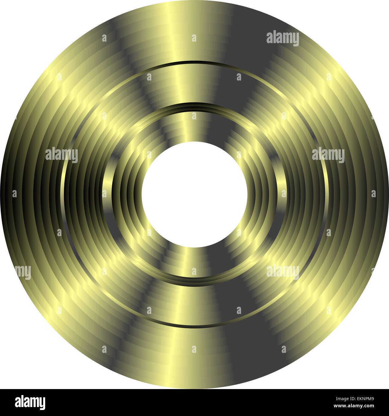 gold vinyl record isolated on white background Stock Photo Alamy
