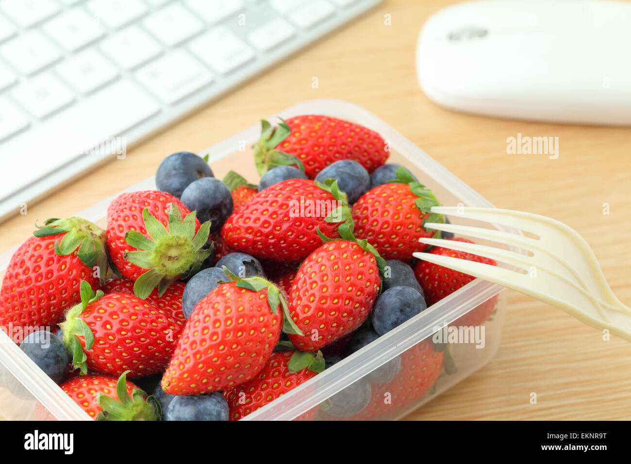 Healthy lunch box Stock Photo - Alamy