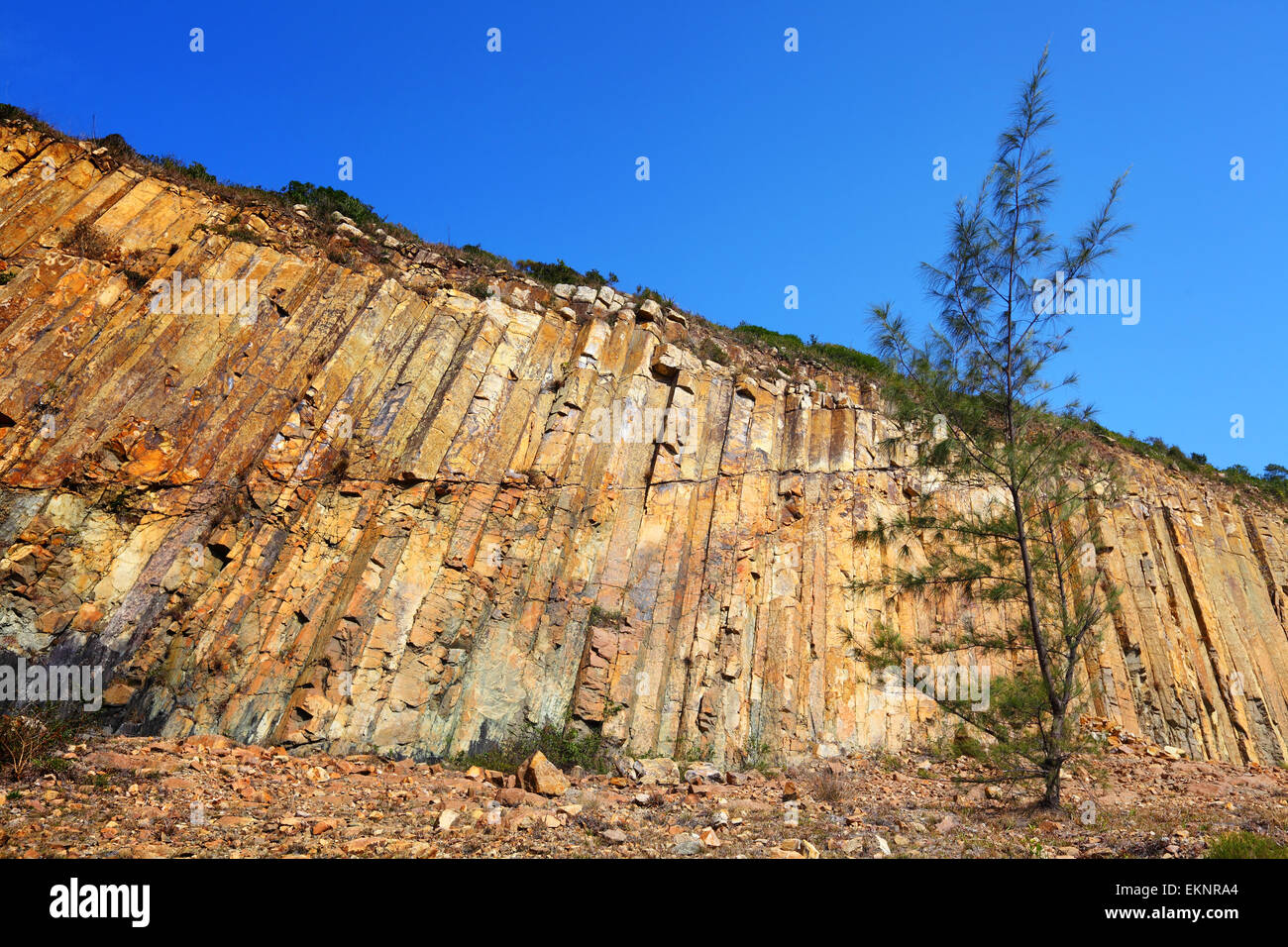 Hong Kong Geographical Park Stock Photo
