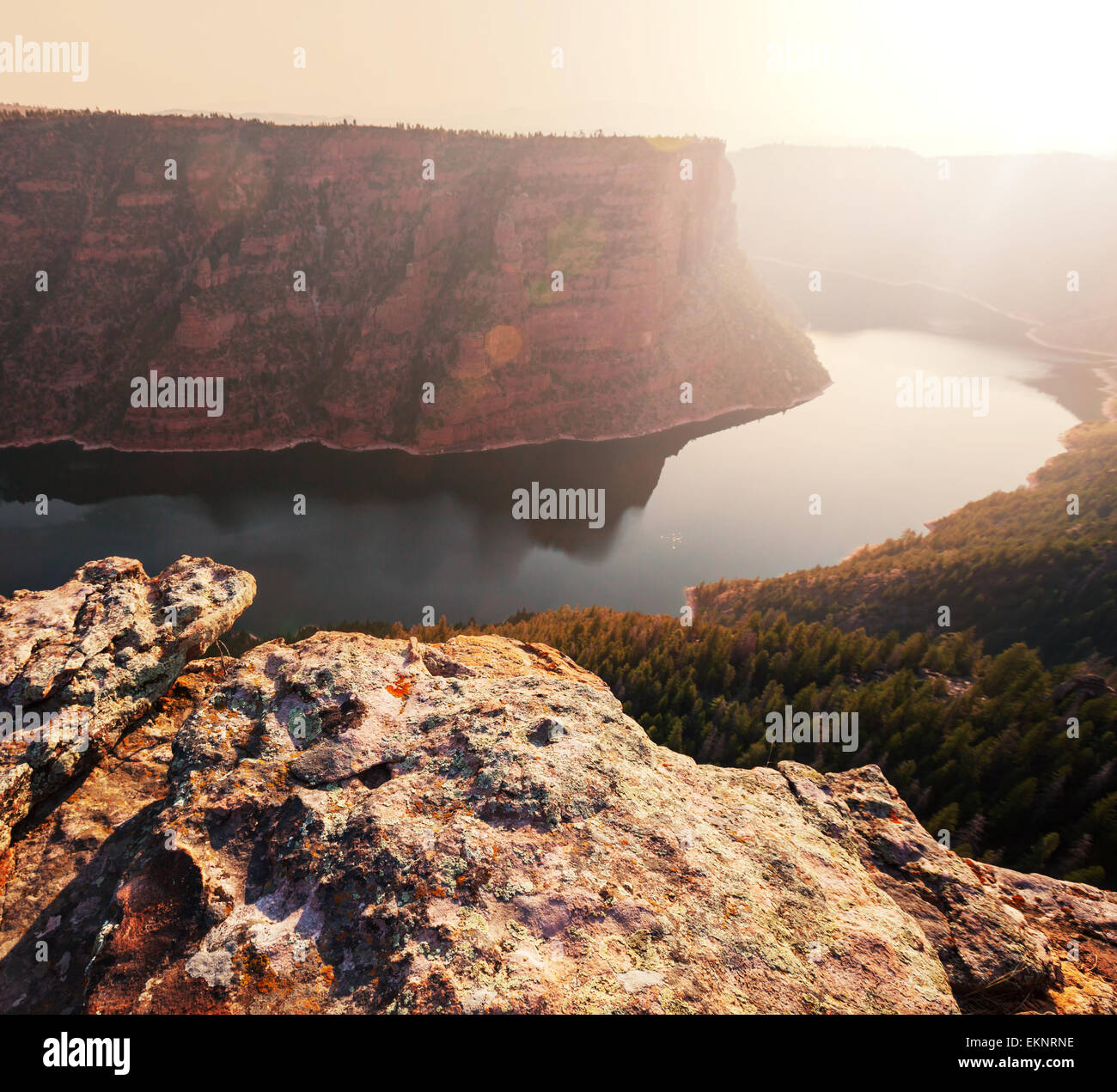 Flaming Gorge Stock Photo
