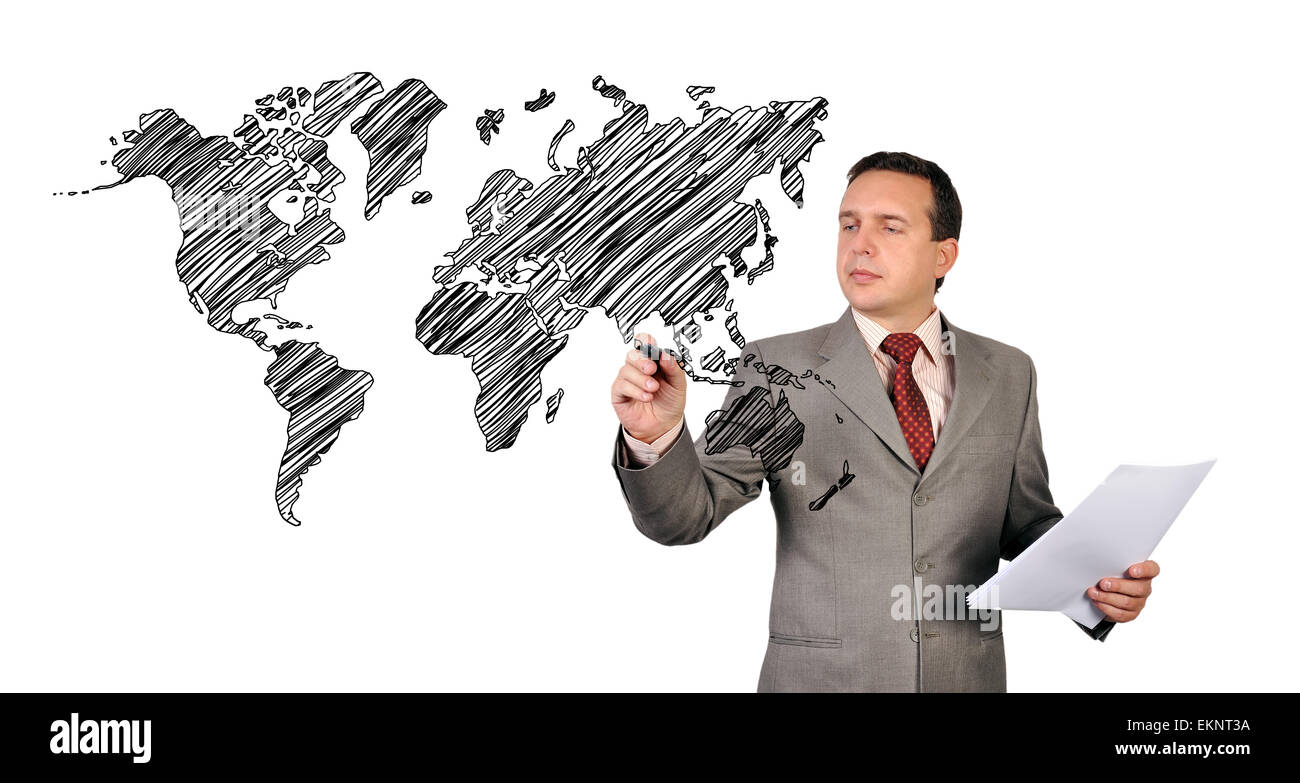 Solution map Cut Out Stock Images & Pictures - Alamy