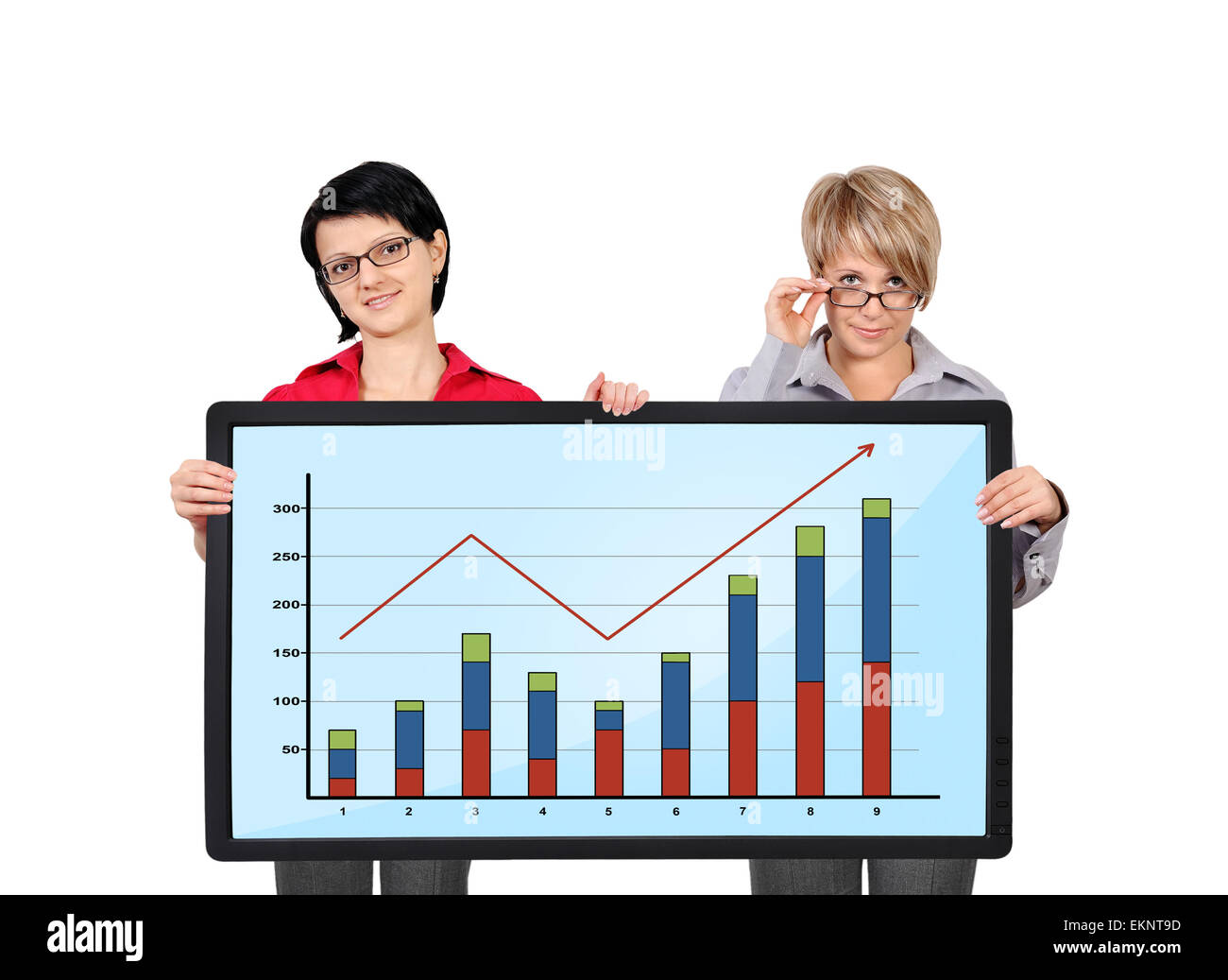 Bar graph monitor hi-res stock photography and images - Alamy