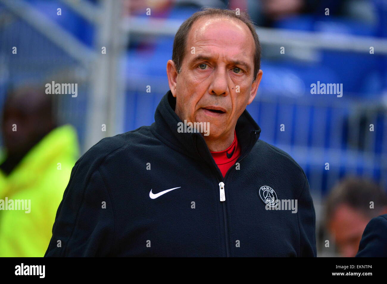 Jean Louis GASSET - 11.04.2015 - Bastia/PSG - Finale de la Coupe de la  Ligue 2015.Photo : Dave Winter/Icon Sport Stock Photo - Alamy