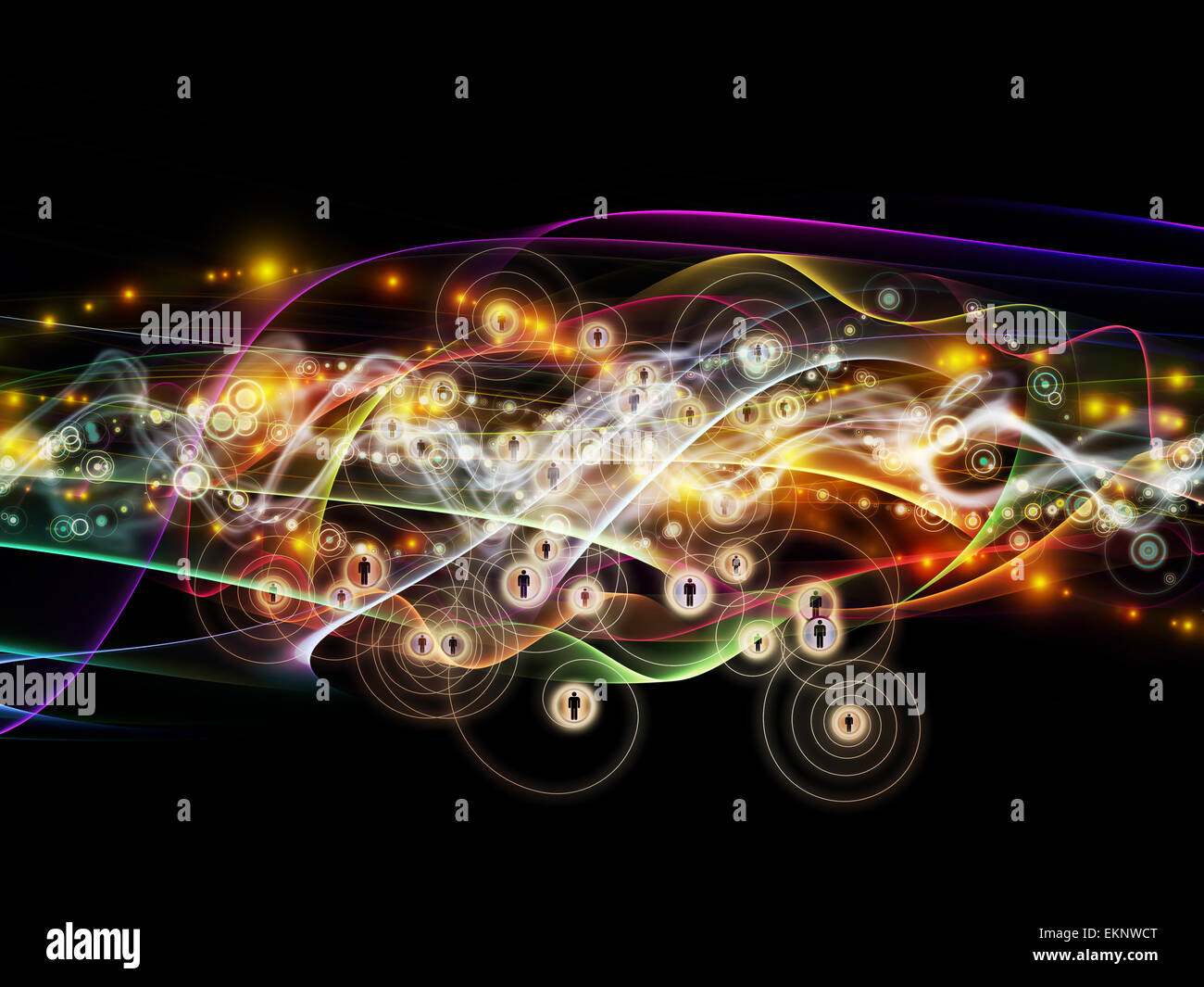 Acceleration of Dynamic Network Stock Photo - Alamy
