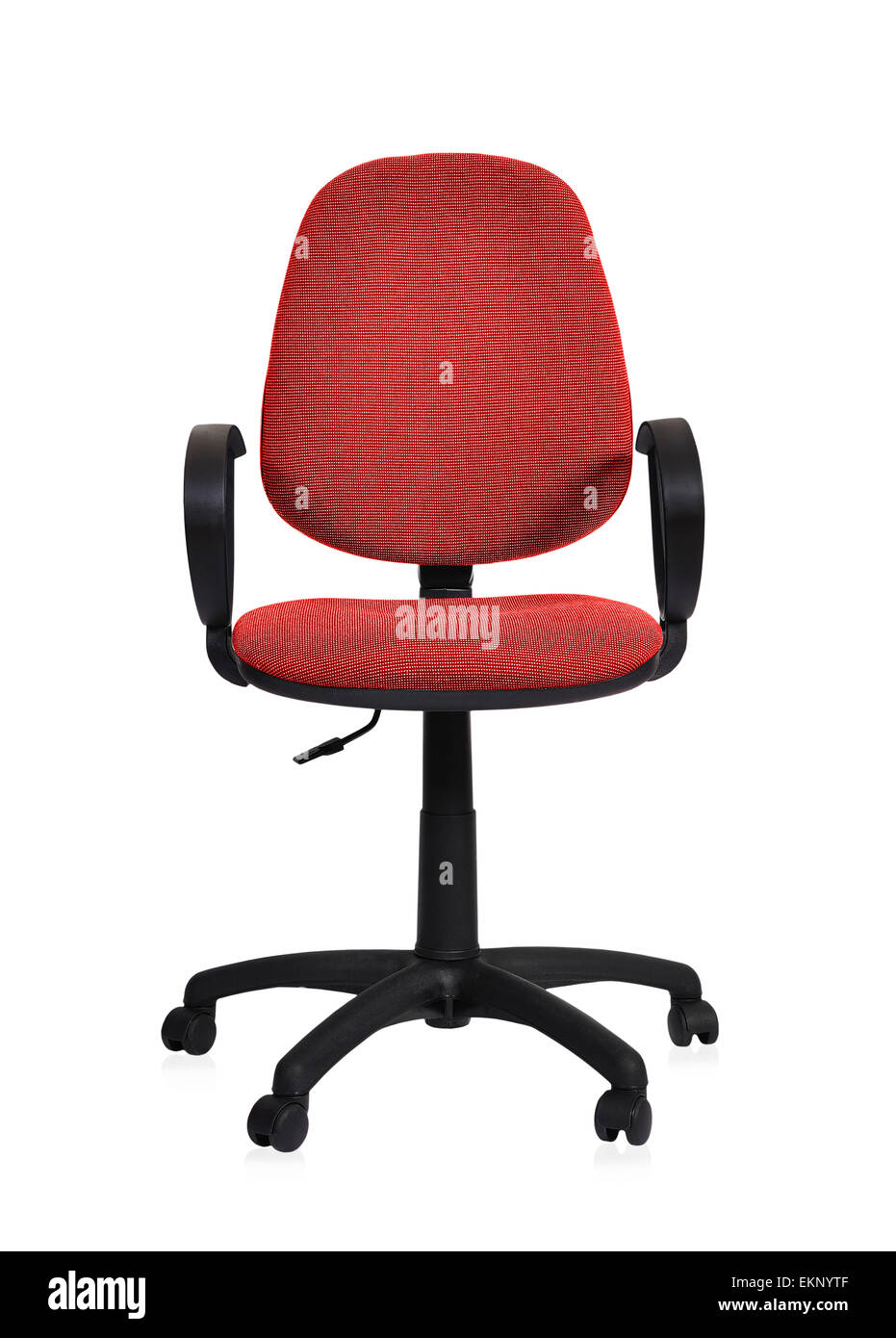 red office chair Stock Photo Alamy