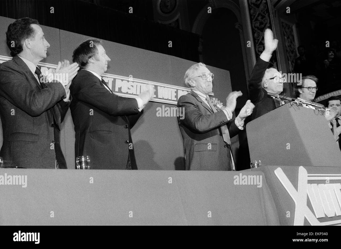 Michael foot 1983 general election hires stock photography and images