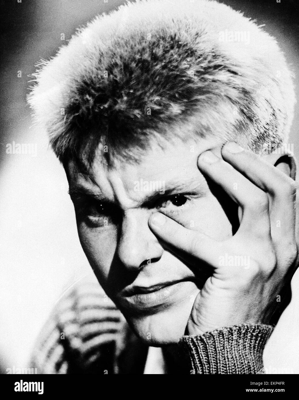 Portrait of singer Joe Brown. 2nd May 1962. Stock Photo