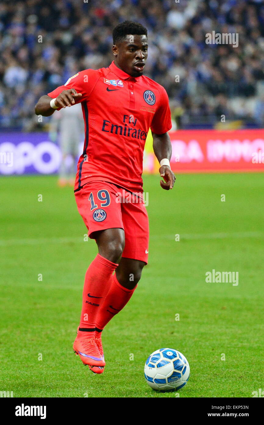 Serge AURIER - 11.04.2015 - Bastia/PSG - Finale de la Coupe de la Ligue 2015.Photo : Dave Winter/Icon Sport Stock Photo