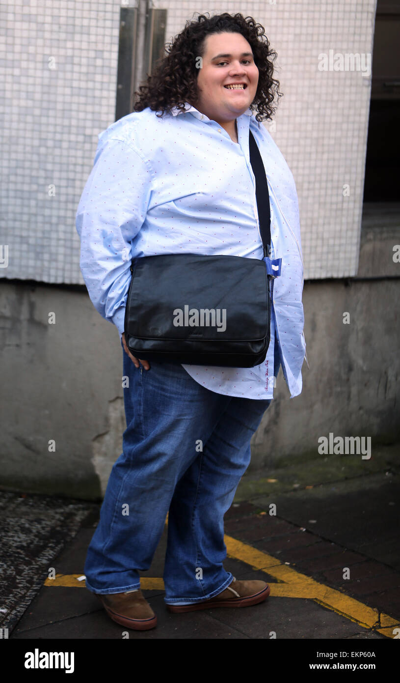 Jonathan Antoine outside the ITV Studios Featuring: Jonathan Antoine