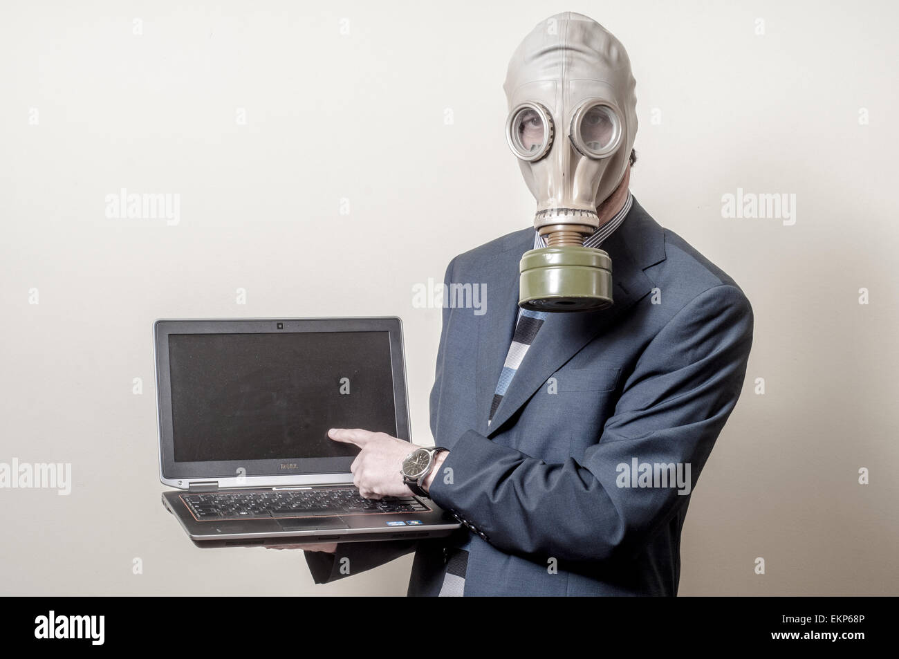 Gas mask computer hi-res stock photography and images - Alamy