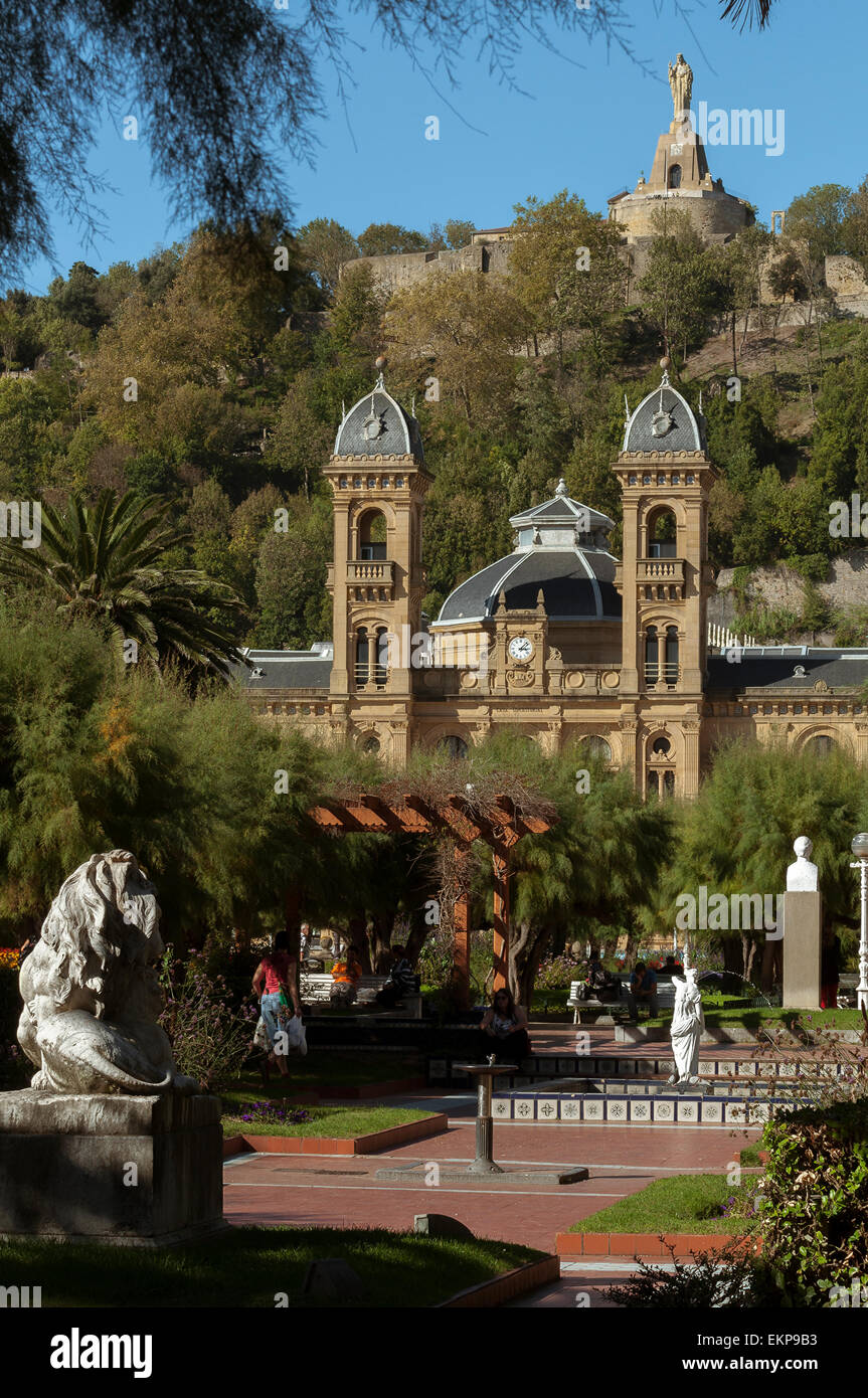 Old town hall of san sebastian hi-res stock photography and images - Alamy