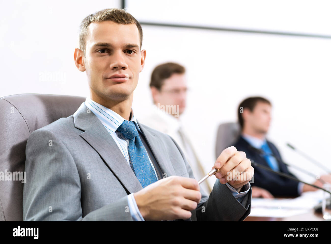 Portrait of a businessman Stock Photo - Alamy