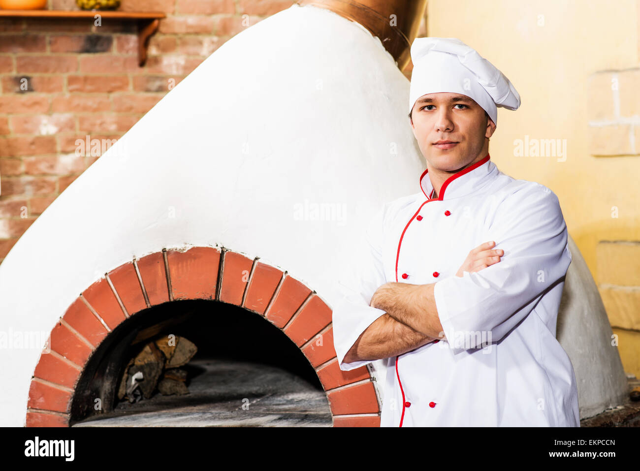 Cook Photo Portrait Kitchen wood log hi-res stock photography and images - Alamy