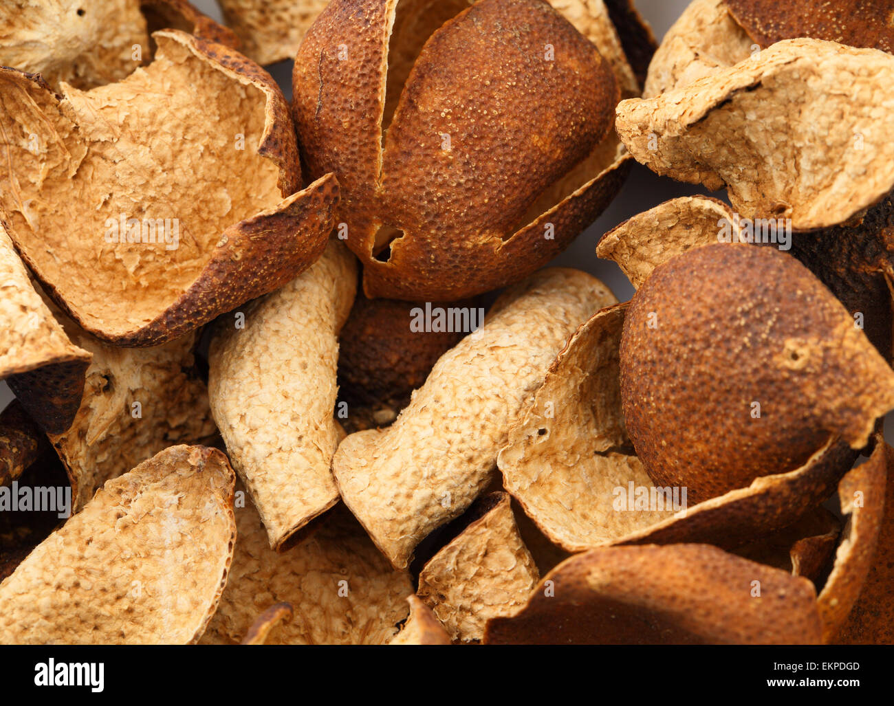 Dried tangerine peel Stock Photo Alamy