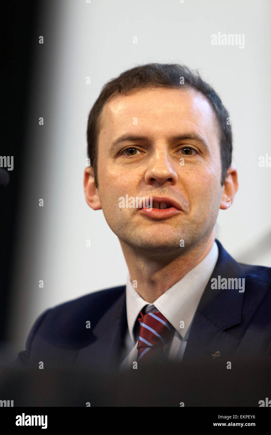 Economy Debate at The National Gallery, Edinburgh Stephen Gethins (SNP) Stock Photo