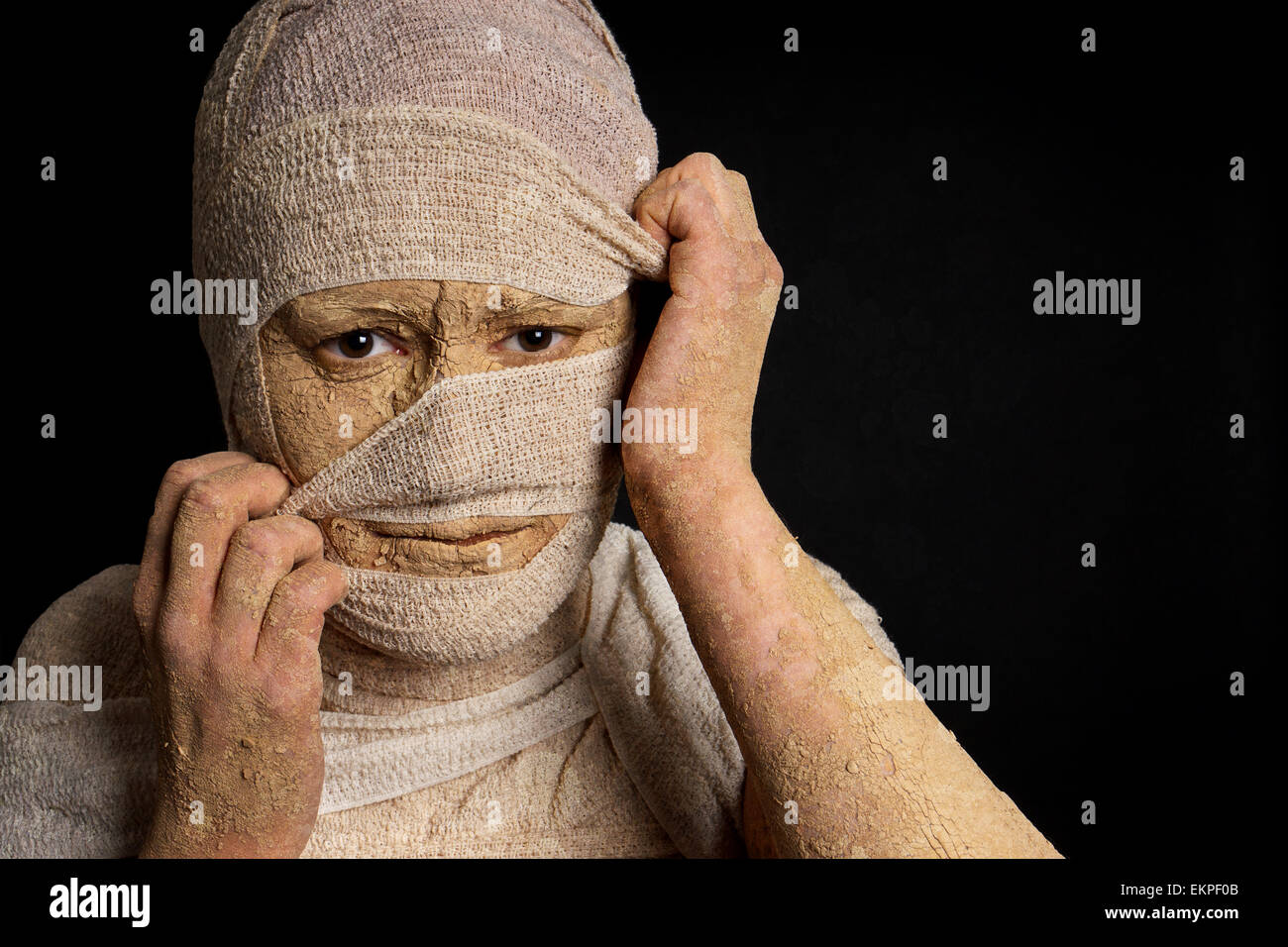 egyptian mummy Stock Photo