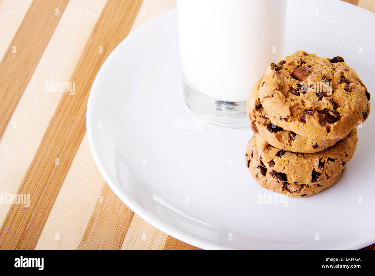 Cookies and milk Stock Photo Alamy