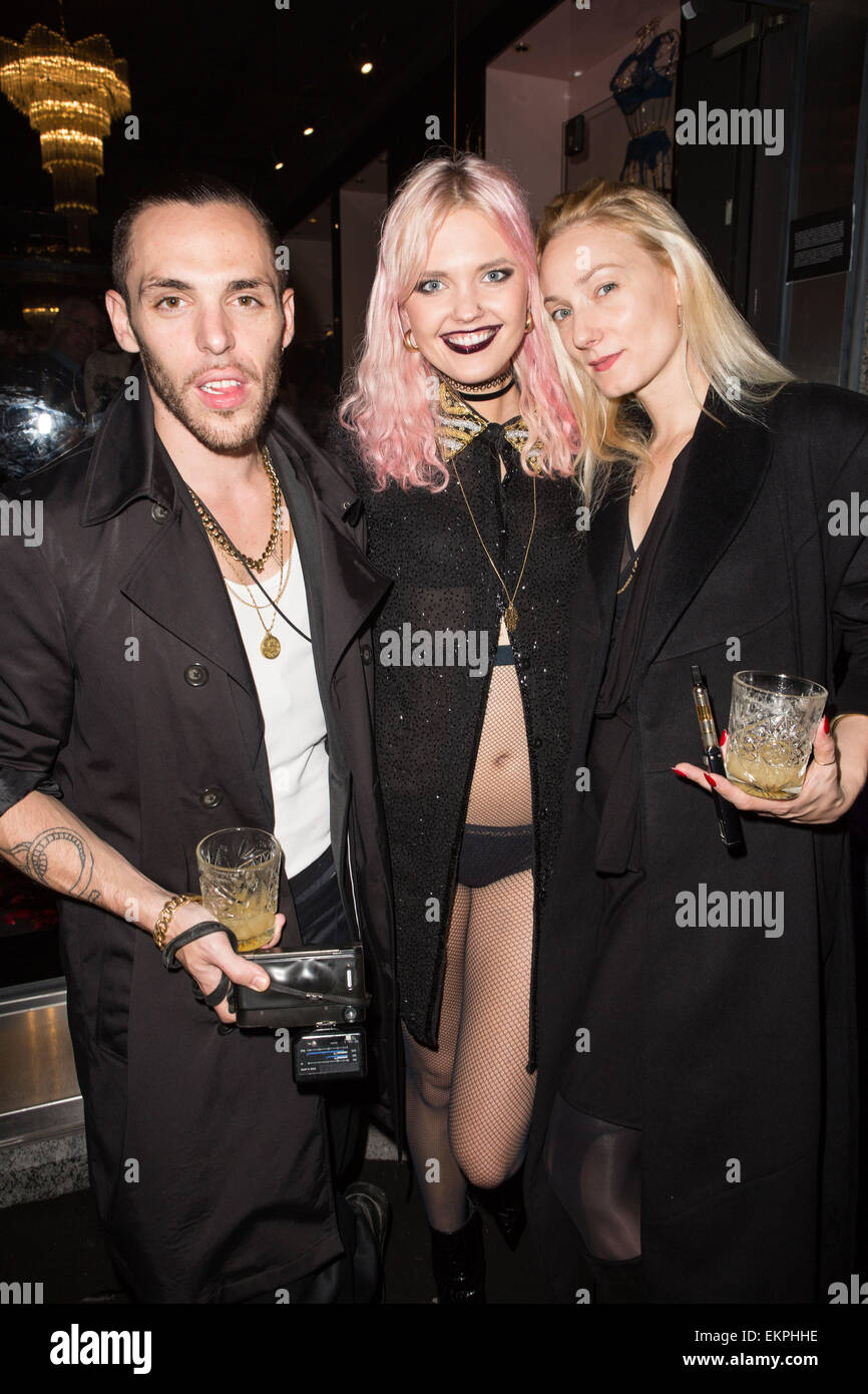 Official launch party for the first Agent store in Berlin at Kurfürstendamm street (Ku'Damm) Featuring: Bonnie Strange,Guest Where: Berlin, Germany When: 08 Oct 2014 Stock Photo - Alamy