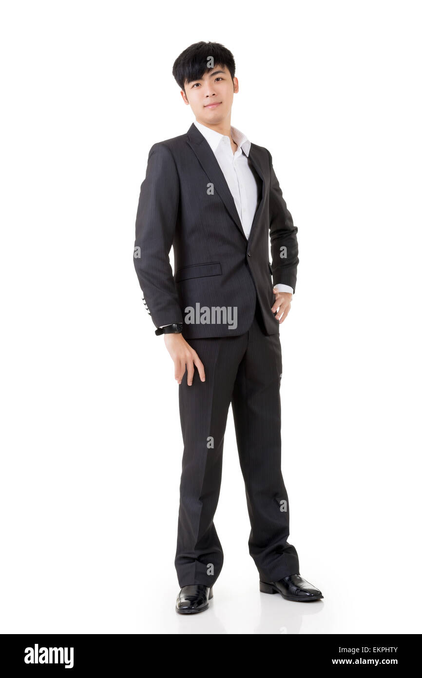 Asian young business man Stock Photo - Alamy