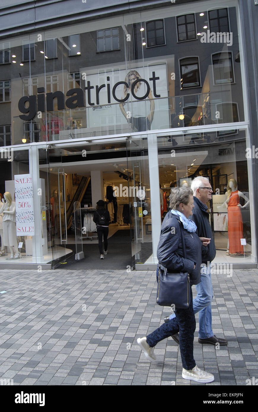 Gina Tricot. Gina Tricot a Swedish fashion chain that offers clothes to women in 30 countries Stock Photo - Alamy