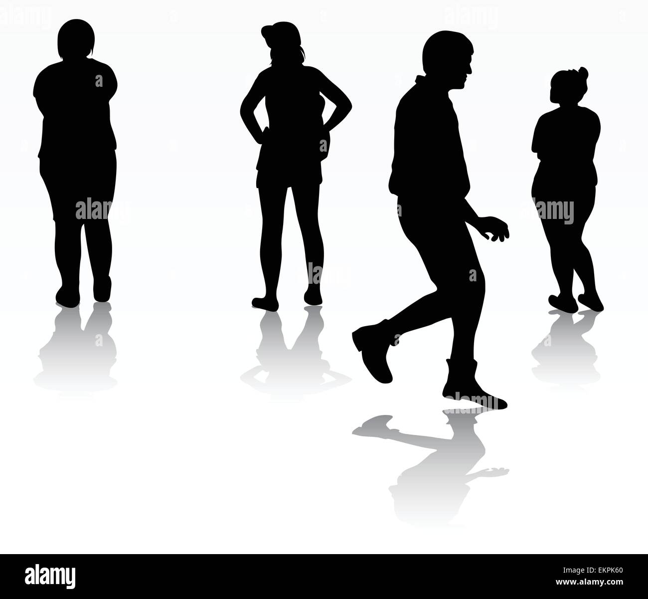 Group of people Stock Vector Image & Art - Alamy