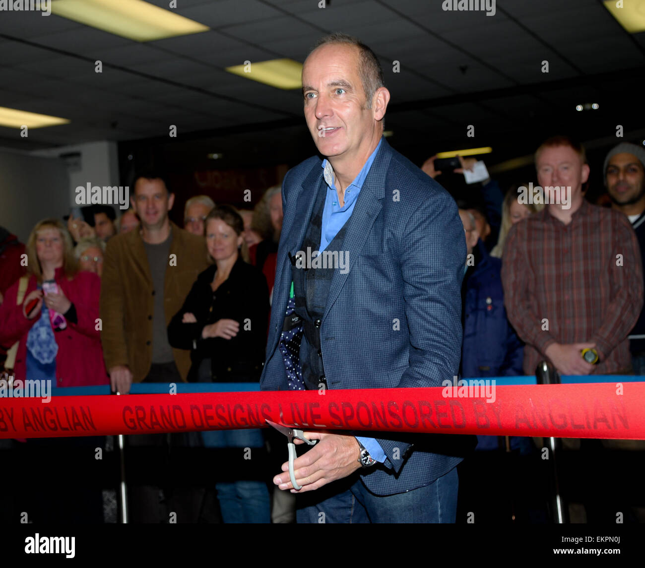 Kevin McCloud opens Grand Designs Live 2014 at Birmingham NEC Featuring