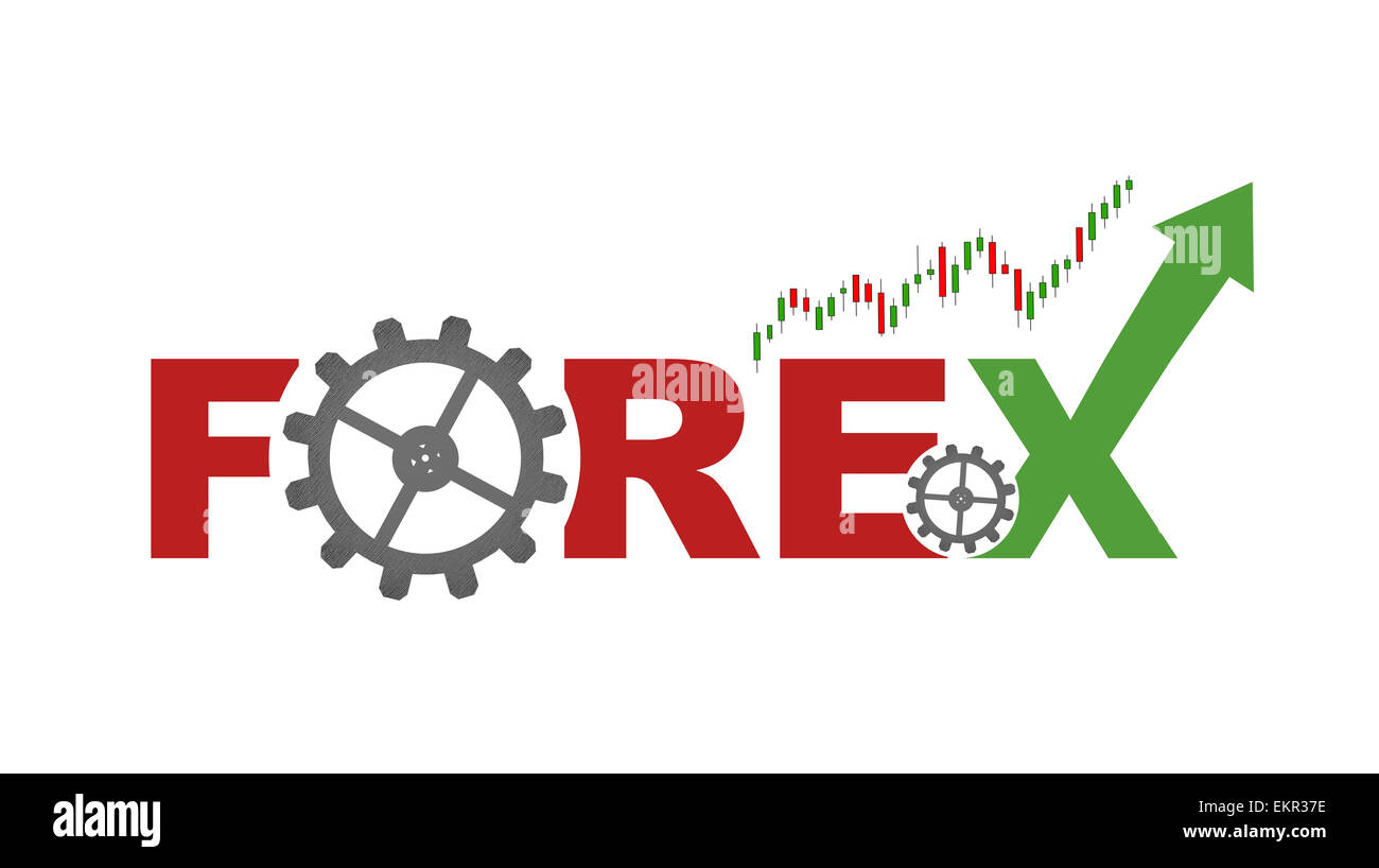 Forex Symbol On White Background Stock Photo 81027394 Alamy - 