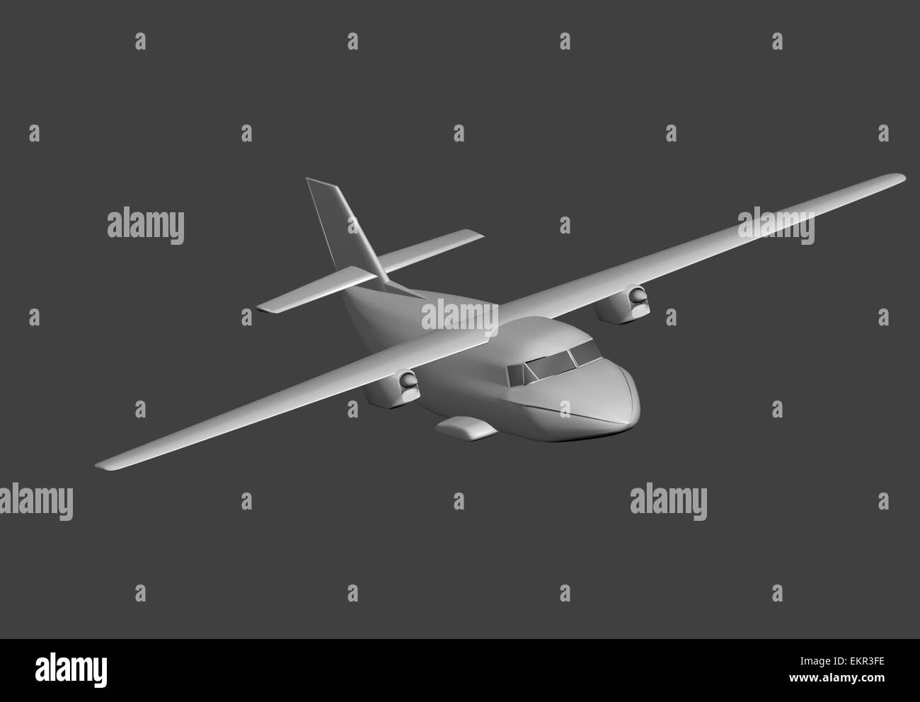 airplane, 3d, model, plane, aircraft, aeroplane, isolated, aviation, air, flight, transportation, black, technology, background, Stock Photo
