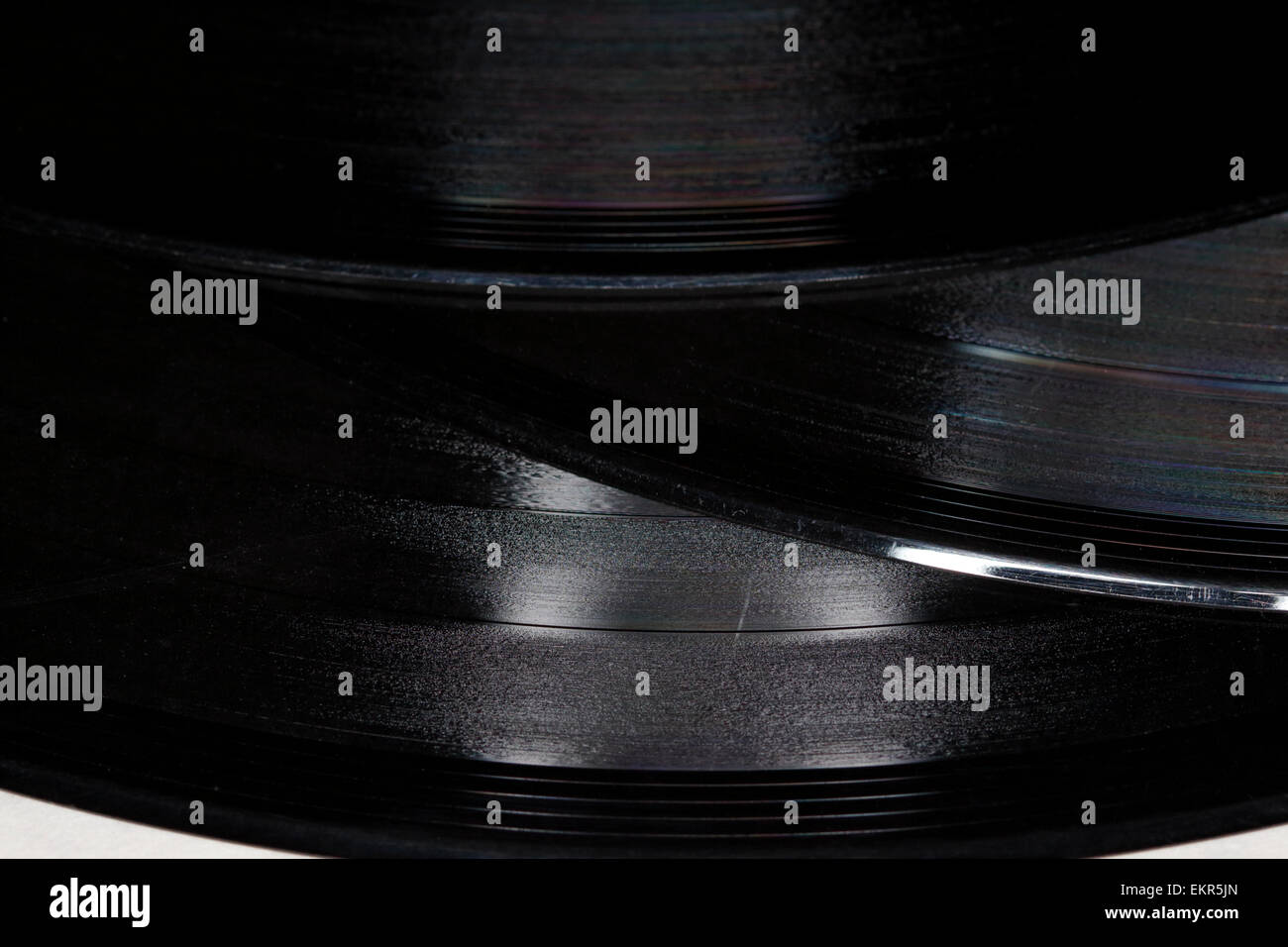 old vinyl records Stock Photo Alamy