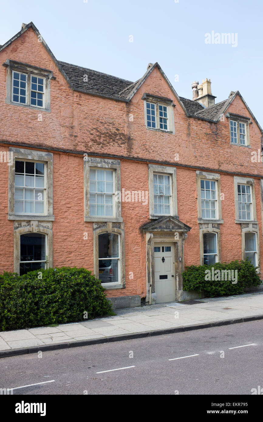 The Old Bank House Corsham Wiltshire Stock Photo