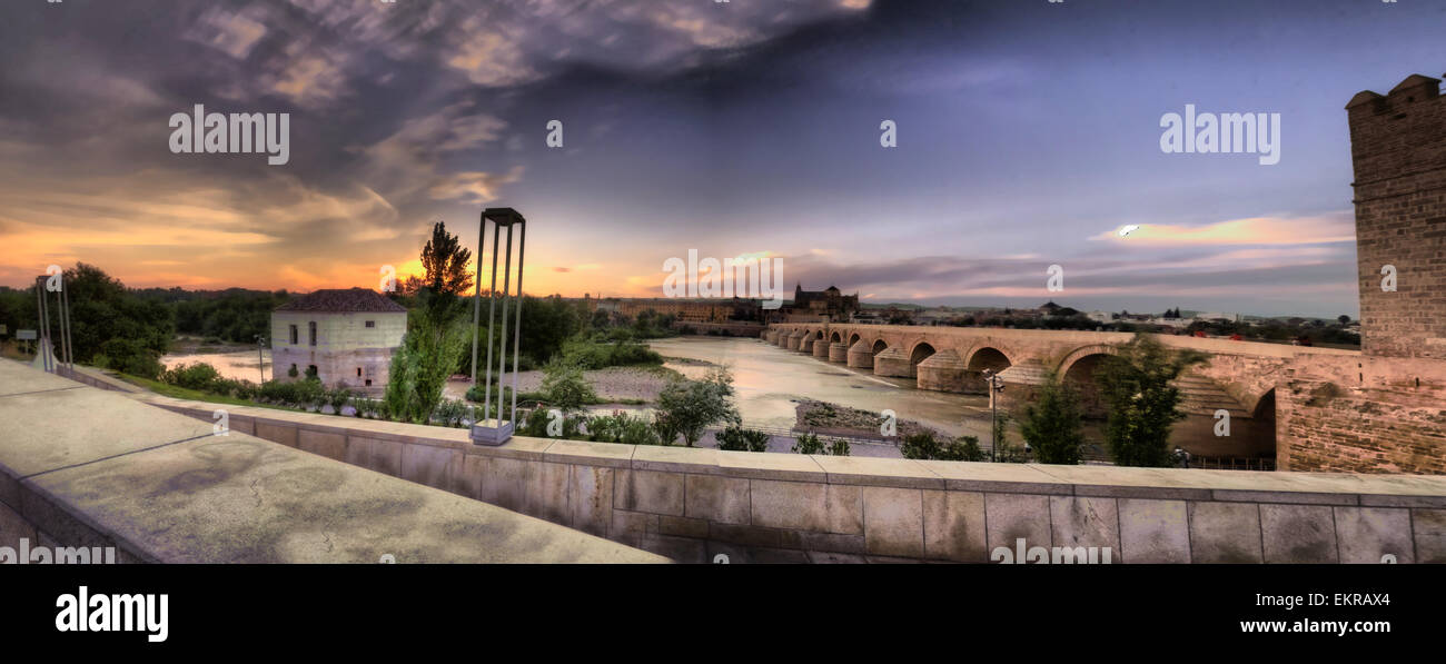 Panoramic shot bridge in hi-res stock photography and images - Alamy
