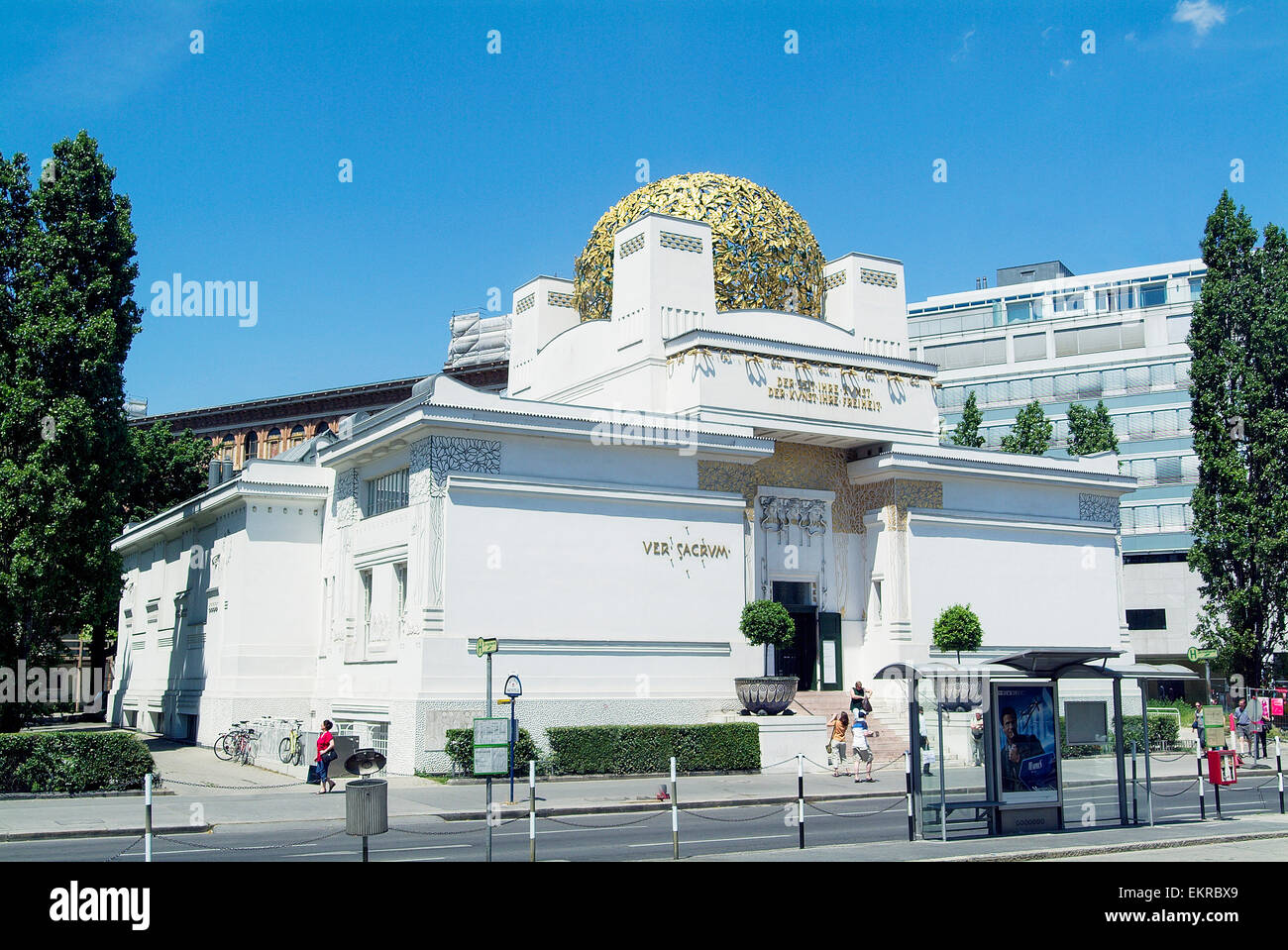 Secession house in vienna austria europe Stock Photo