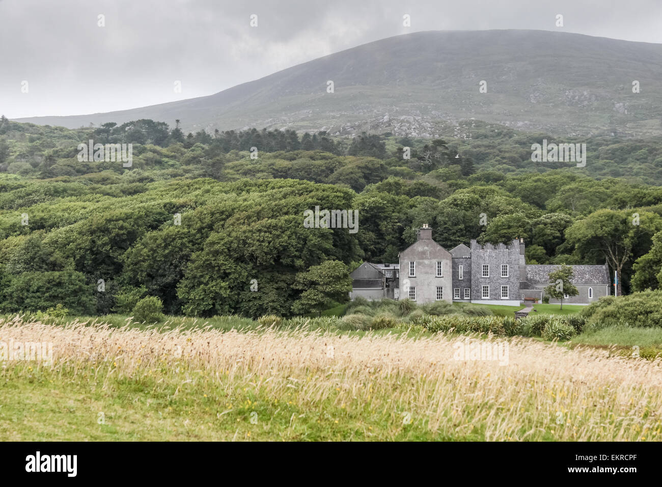 Derrynane House, Caherdaniel, Killarney, County Kerry, Ireland Stock Photo