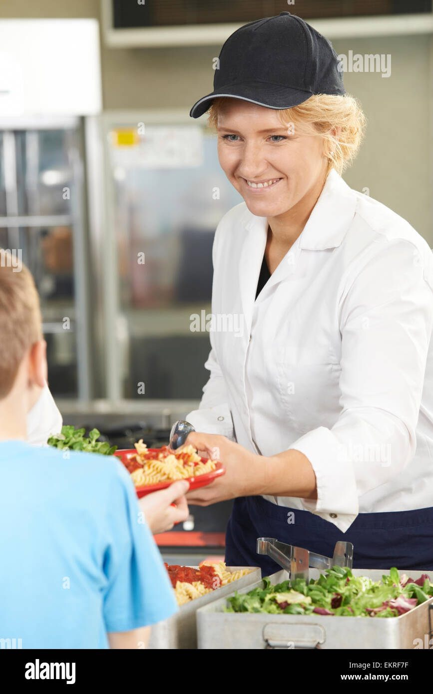 Pupil In School Cafeteria Being Served Lunch By Dinner Lady Stock Photo school-cafeteria-pos-system-pos-for-school-cafeterias-orty
