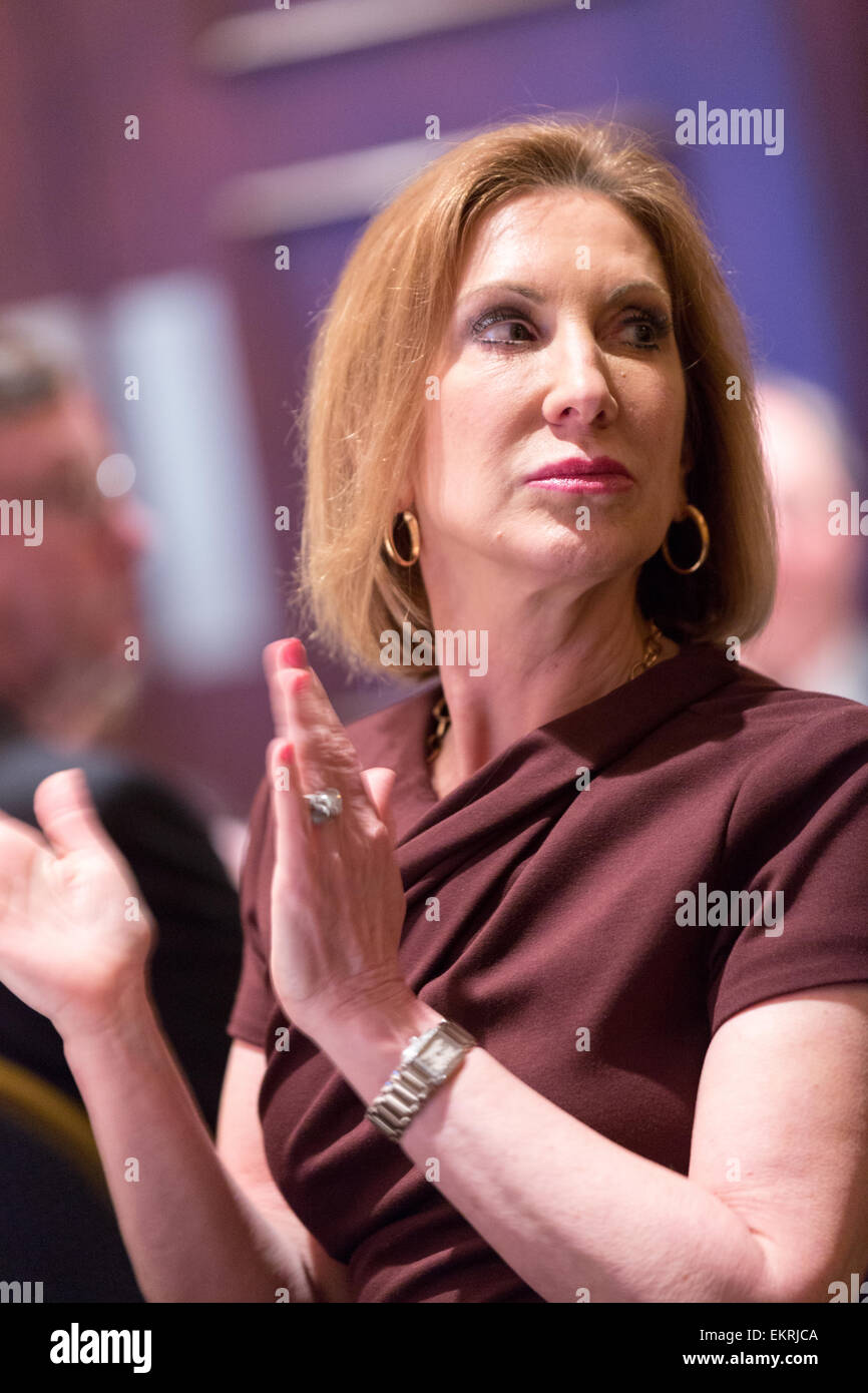 Former HewlettPackard CEO Carly Fiorina and potential Republican