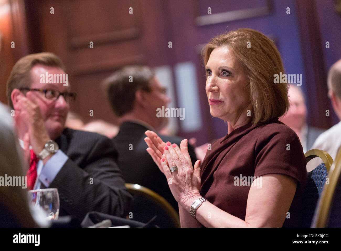 Former HewlettPackard CEO Carly Fiorina and potential Republican