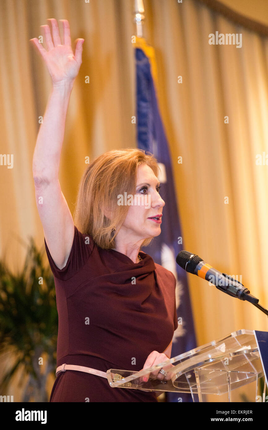 Former HewlettPackard CEO Carly Fiorina and potential Republican