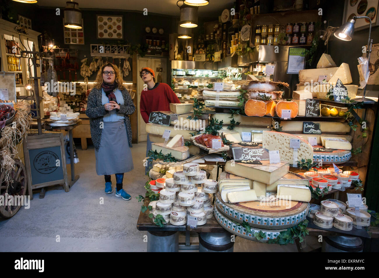 Cheese Shop, Borough Market Stock Photo Alamy